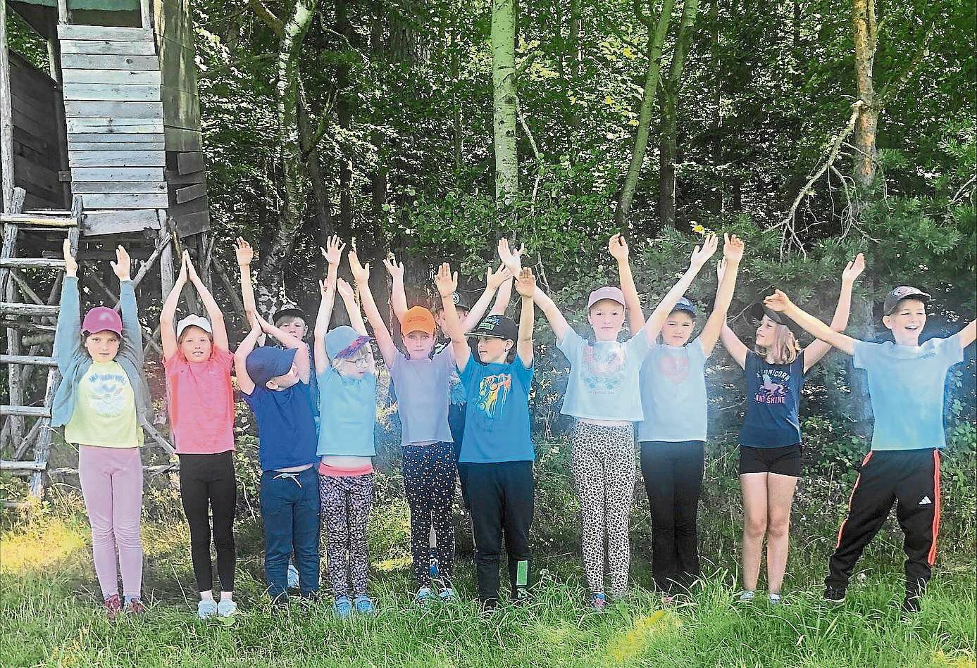 Wald-Yoga für Grundschüler