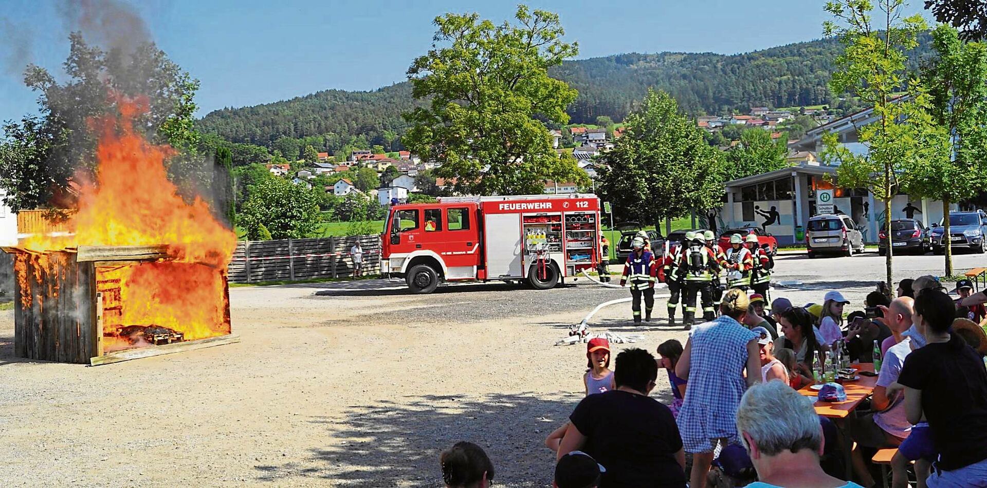 Zimmerbrand nachgestellt