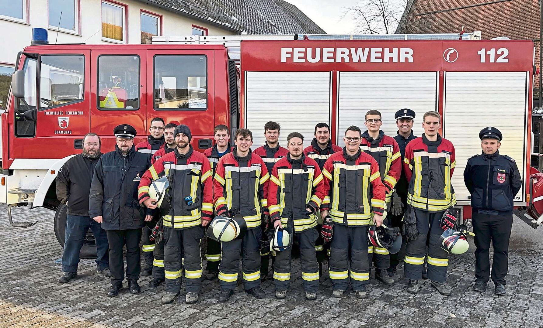 Gruppen legten Prüfung ab