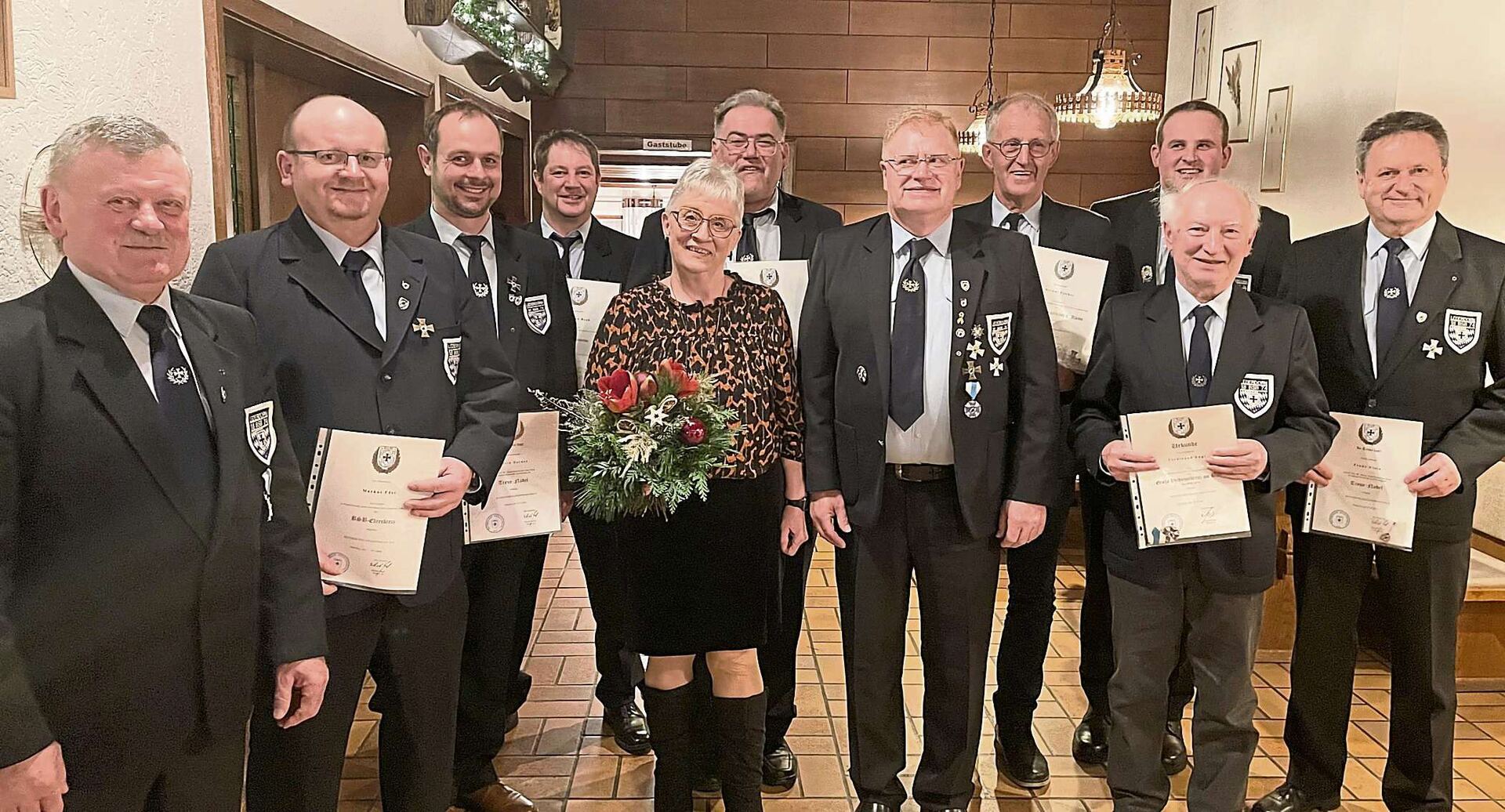 Kurk Zeichnete Bei Weihnachtsfeier Kameraden Aus